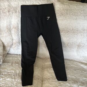 Gymshark Black Leggings, Size M